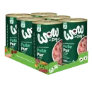 Wow Dog | Mit Pute PUR 6x400g Dosen